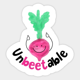 Unbeetable Sticker